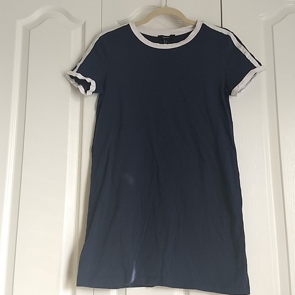 Navy blue Jersey Dress